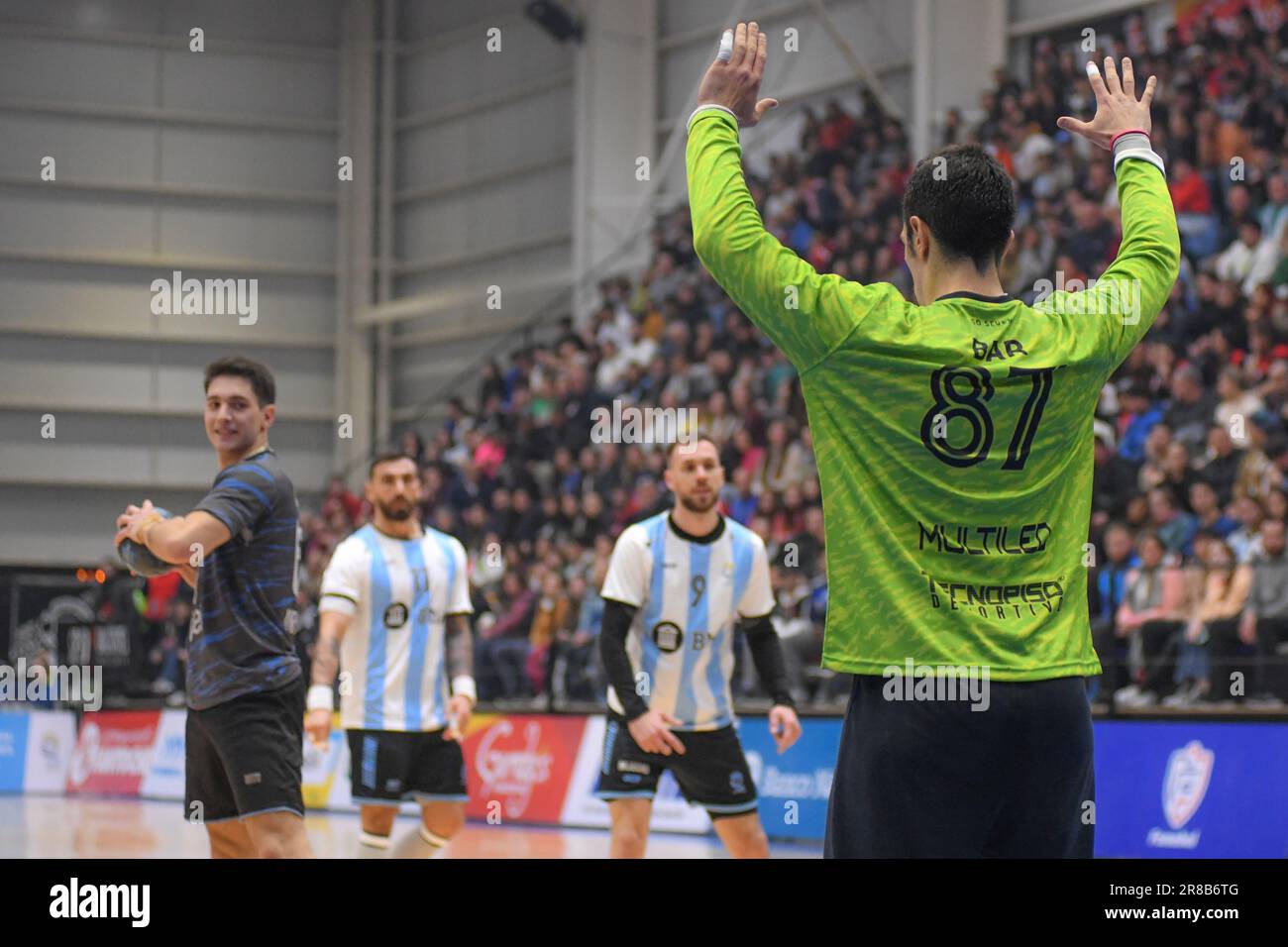 Uruguay vs Argentina). Torneo 4 Naciones. Buenos Aires Stock Photo