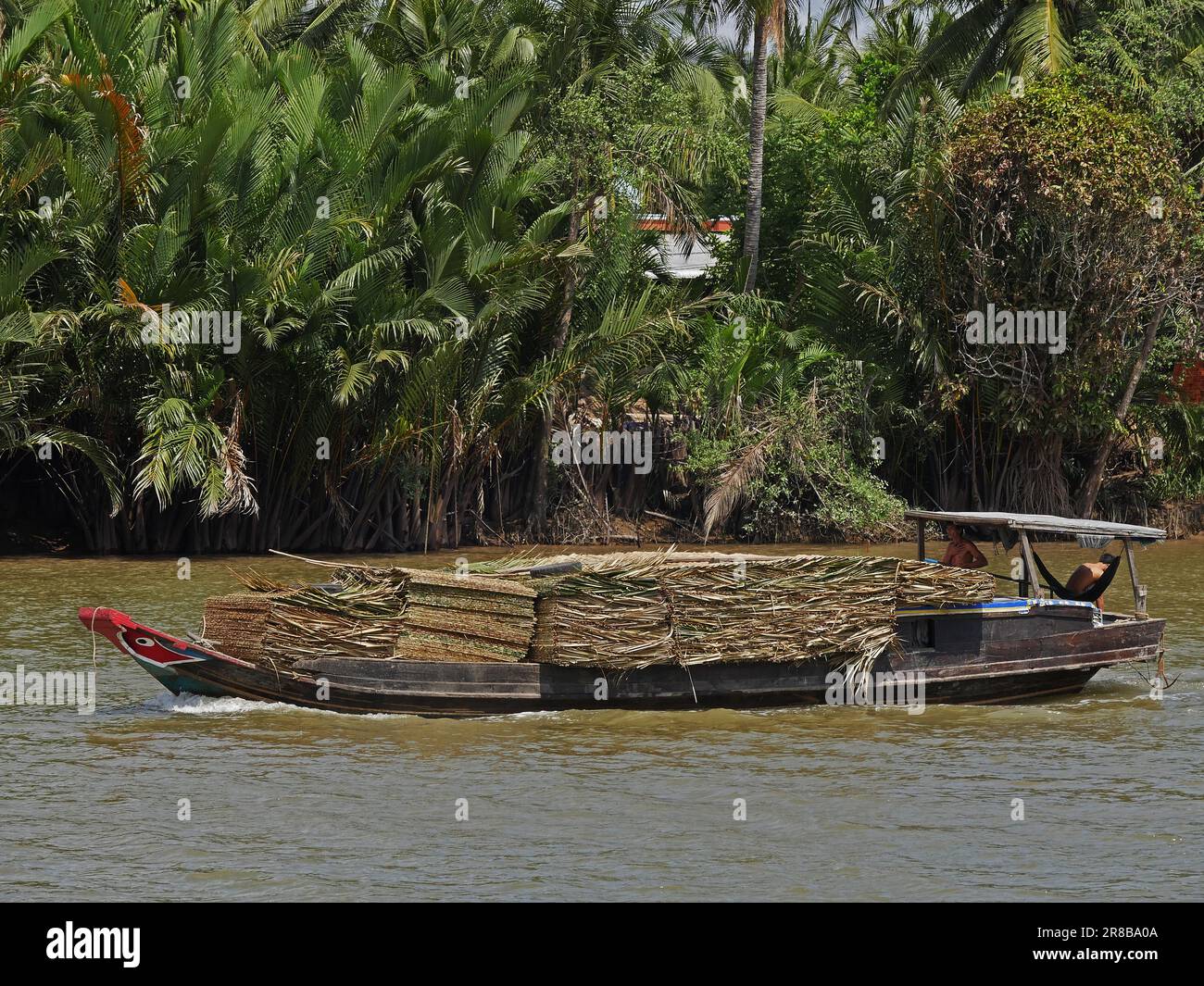 Vietnam, Mekong Delta, boat Stock Photo - Alamy