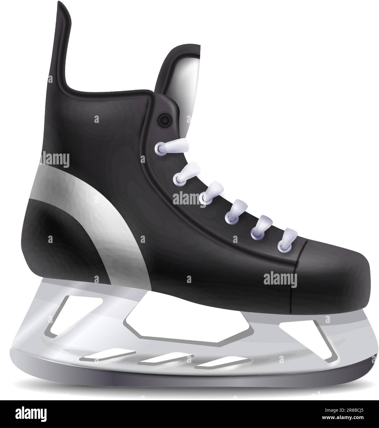 3d realistic vector icon. Hockey roller blade skates Stock Vector Image