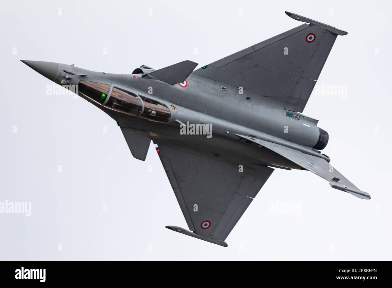 A Dassault Rafale B of the French Air and Space Force. Stock Photo