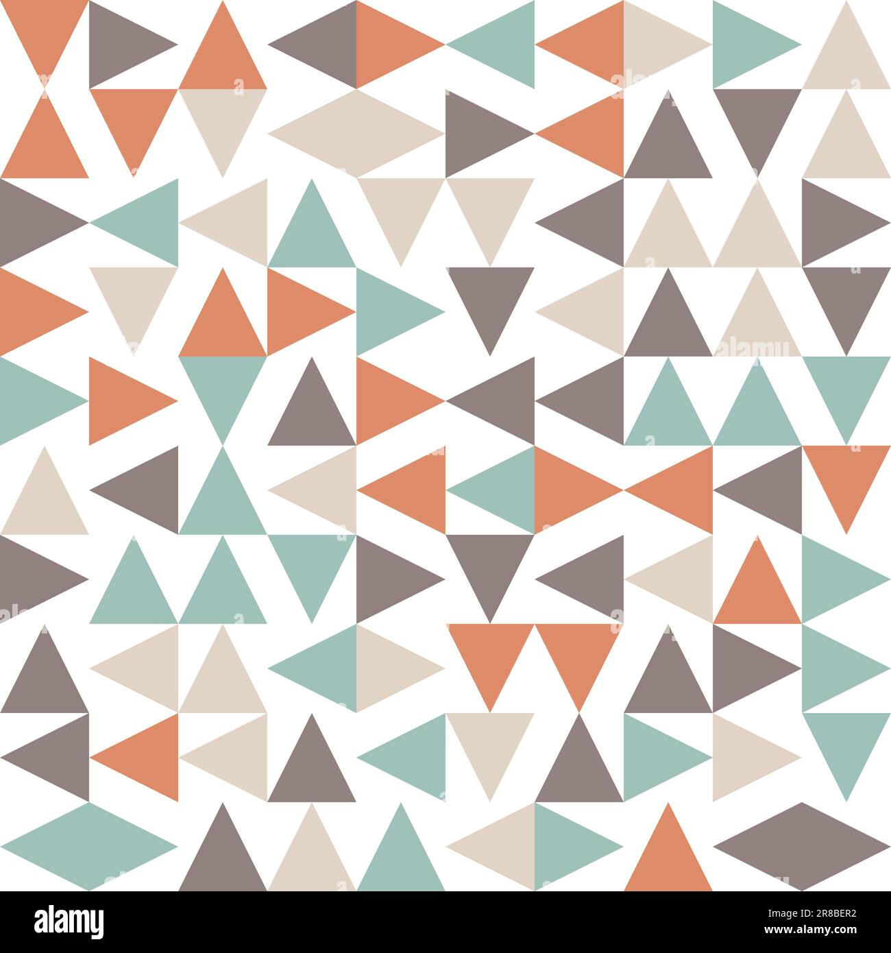 Seamless geometric background with colored elements. Template for textures, textiles, wallpapers, screensavers, covers and creative ideas Stock Vector