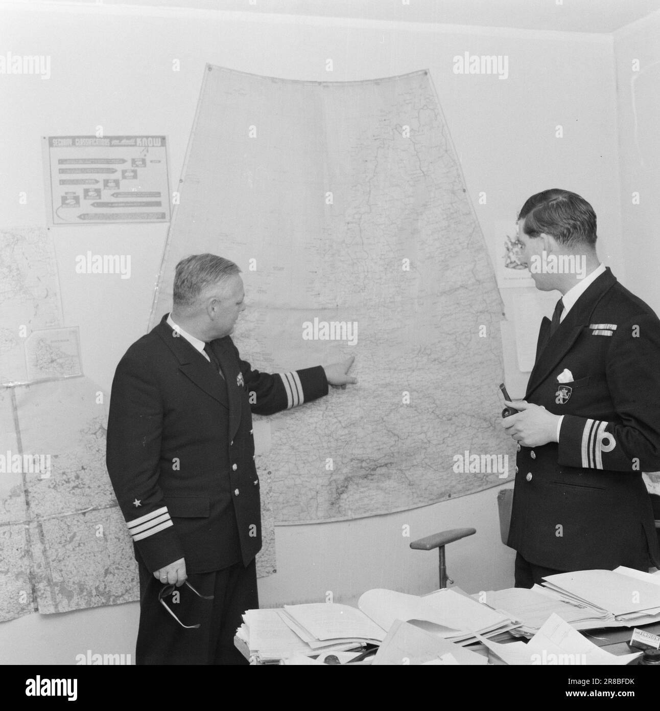 Actual 2-7-1960: Thank you, it's going great When the Storting decided that  the Northern Command's international staff of 700 men should also include  two Germans, there were a number of protests. German