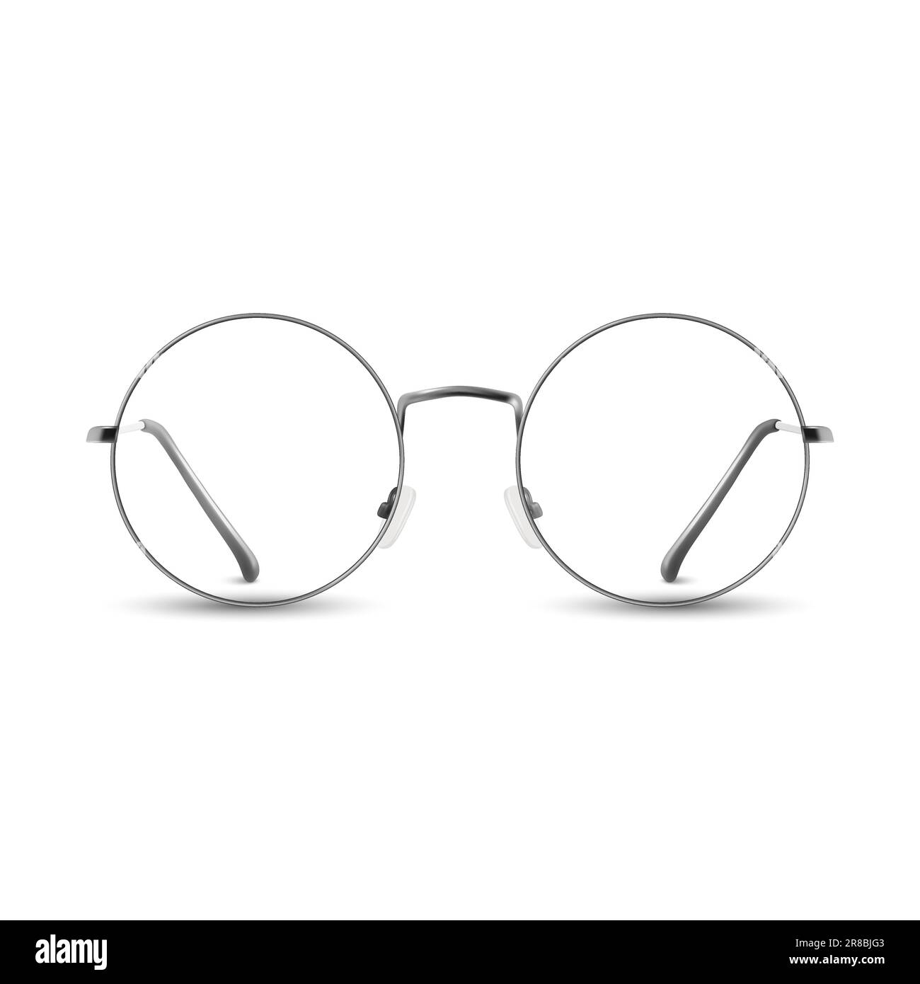 Round transparent sunglasses hot sale