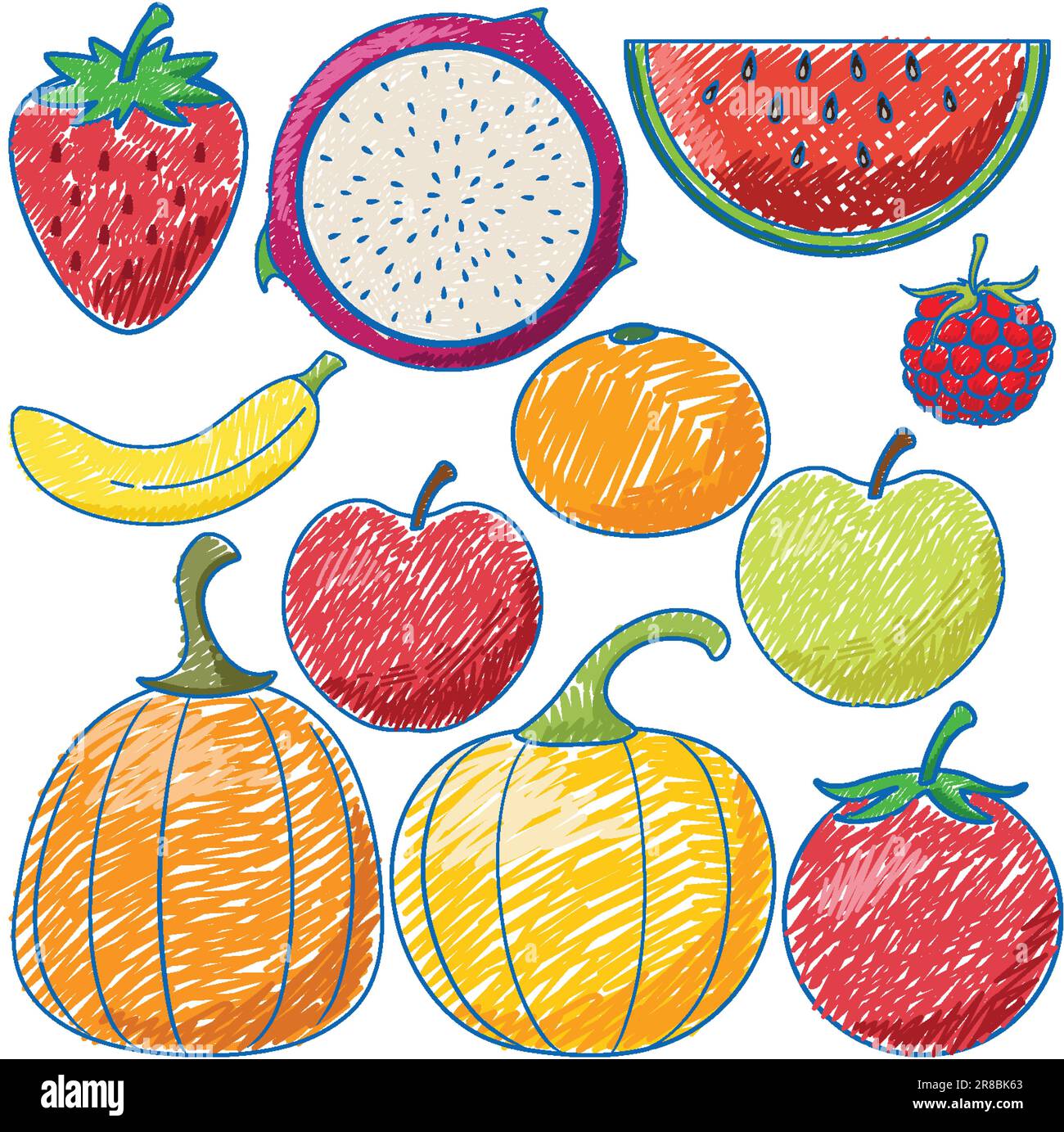 35 Easy Fruit Drawing Ideas for Beginers - Choose Marker