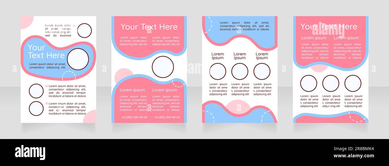 newborn-care-guide-blank-brochure-layout-design-stock-vector-image