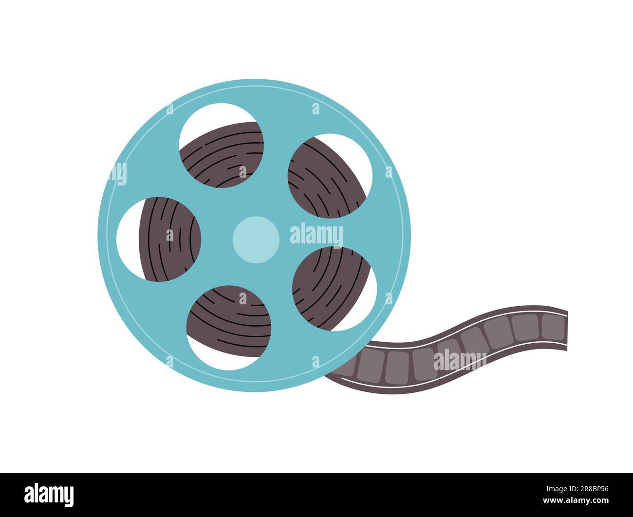 Cinema film strip concept Stock Vector Image & Art - Alamy