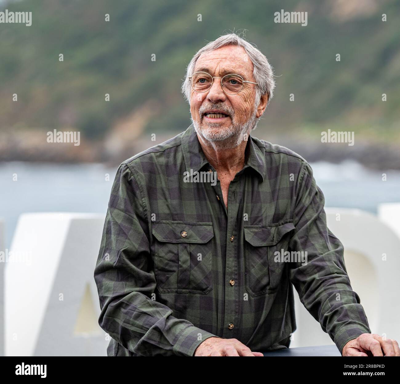 Luis Brandoni at the San Sebastián International Film in Spain on the 23rd of September, 2019. Stock Photo