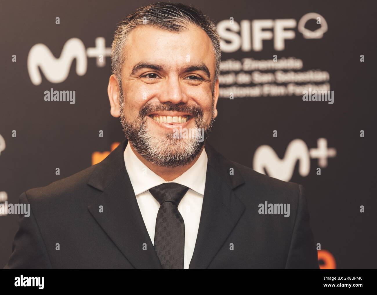 Jose Luis Torres, film director, at the San Sebastián International Film Festival in Spain on the 24th of September, 2019. Stock Photo
