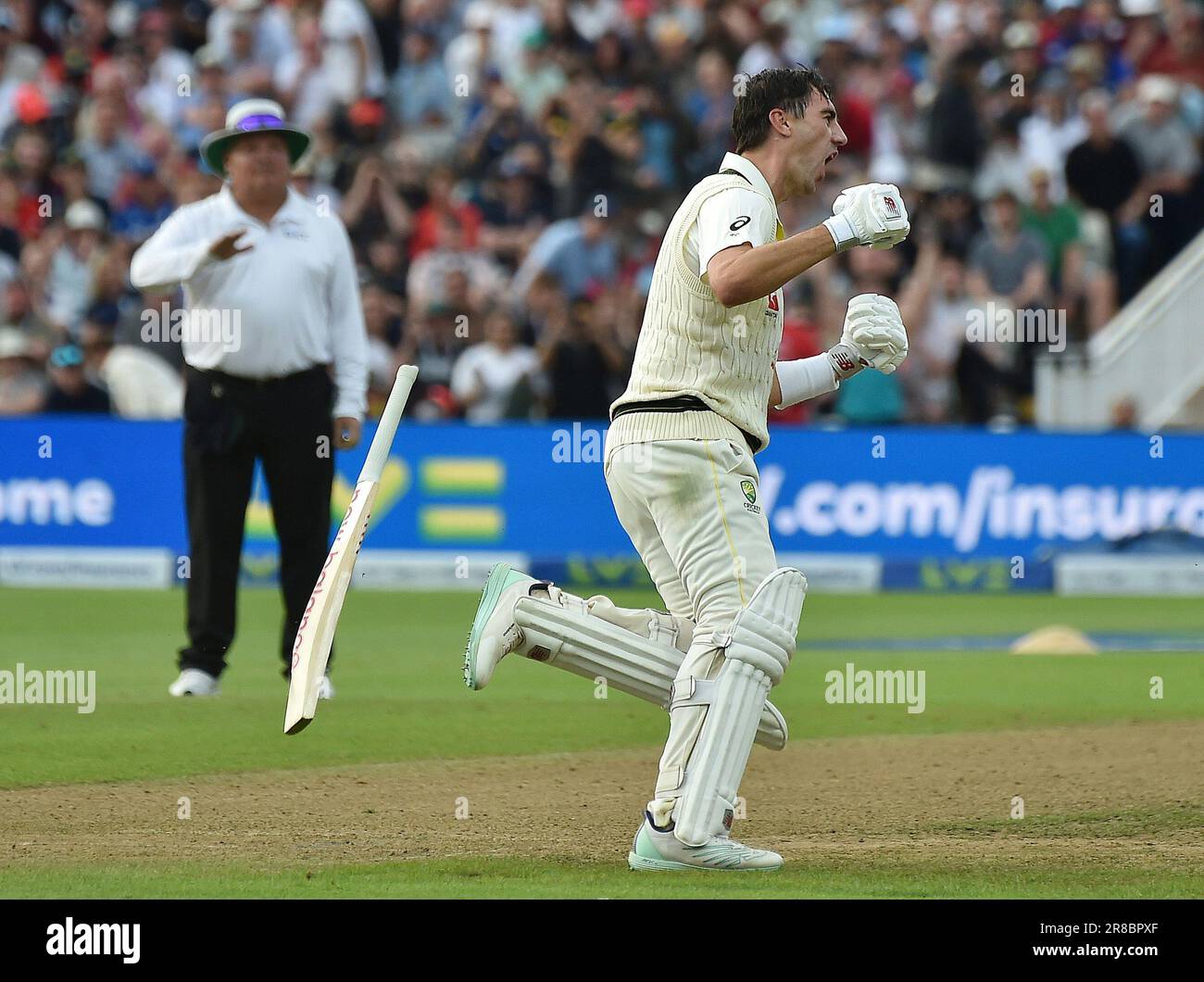 Australia captain Pat Cummins celebrates after beating England during ...