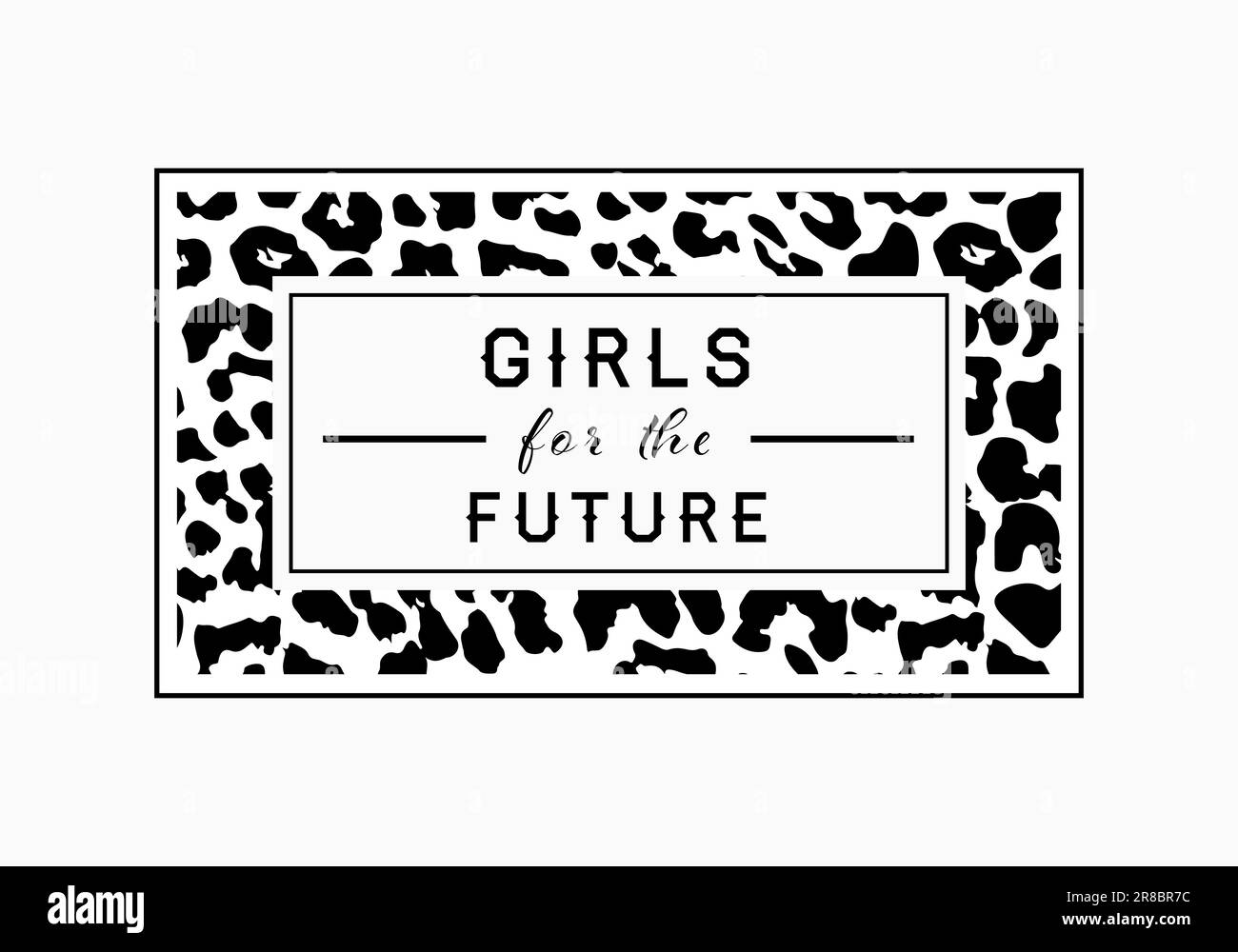 Leopard skin woman Black and White Stock Photos & Images - Alamy