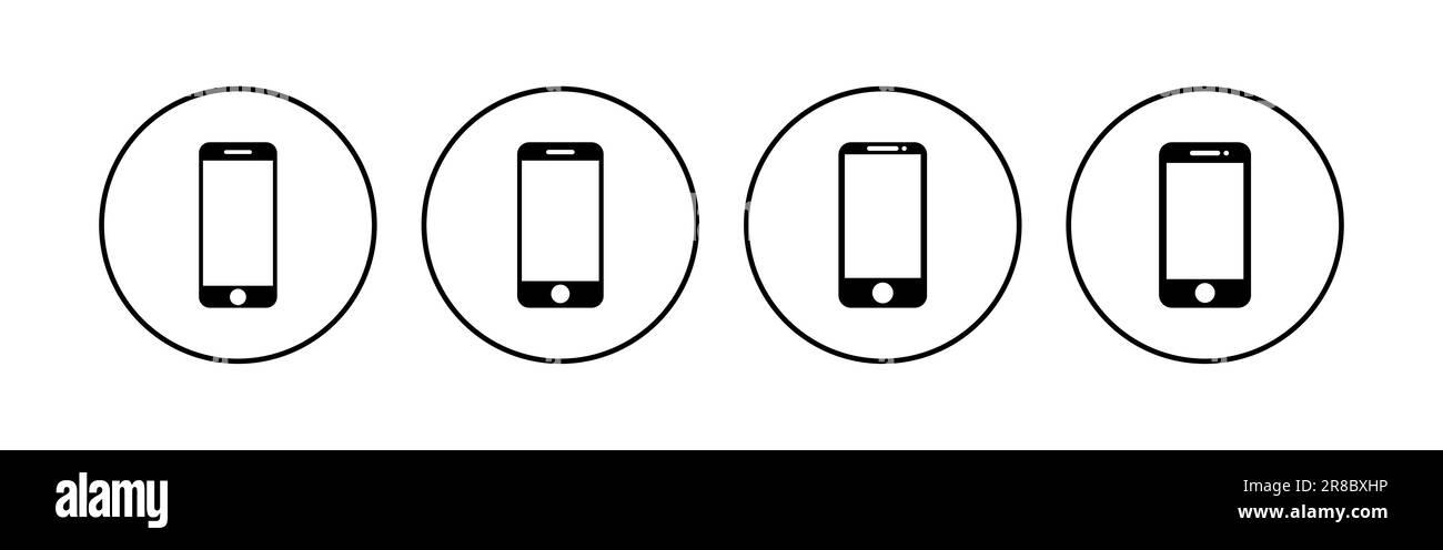 Phone icon set. Call icon vector. telephone symbol Stock Vector Image ...