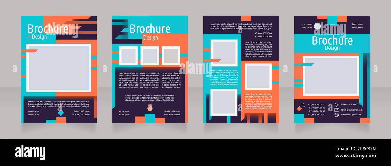 Brand vision statement blank brochure design Stock Vector Image & Art ...
