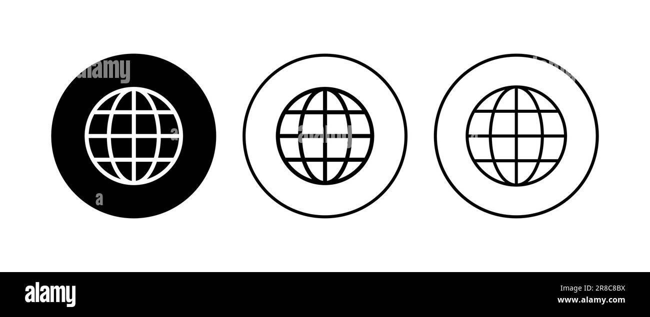  icon set. go to web icon. web click icon Stock Vector Image & Art