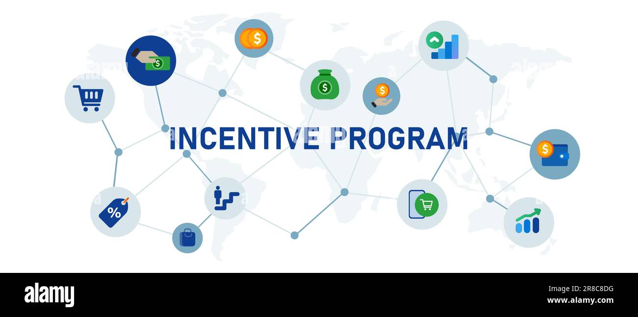 Incentive Program For Employee Career Or Customer Reward Global Concept 