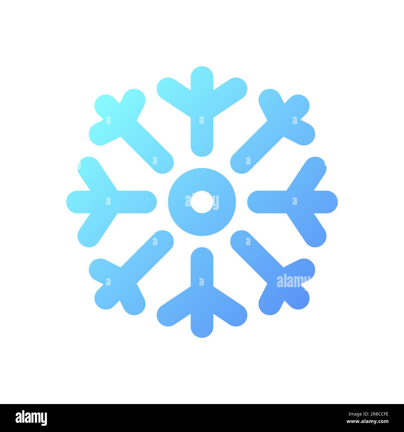 Air conditioning pixel perfect gradient linear ui icon Stock Vector ...