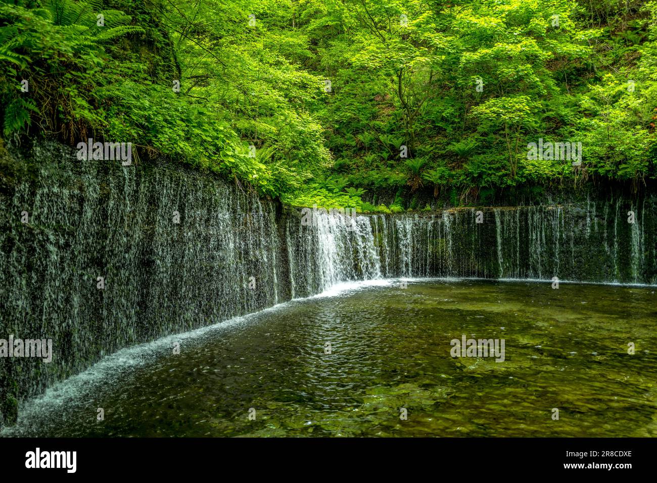 Shiraito Waterfall in Karuizawa, Nagano Japan Stock Photo Alamy