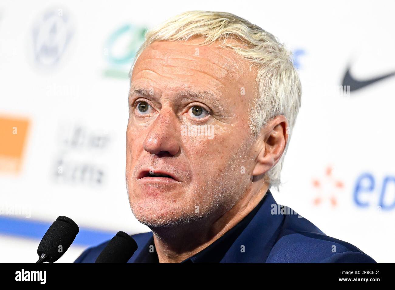French Coach Paris, France. 19th June, 2023. French coach Didier Deschamps during a ...