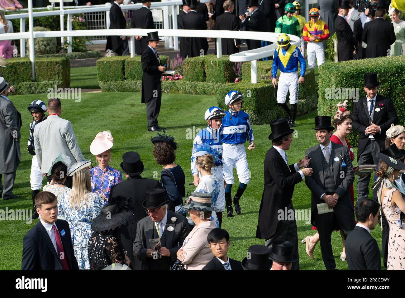 Royal ascot parade ring 2023 hi-res stock photography and images - Alamy