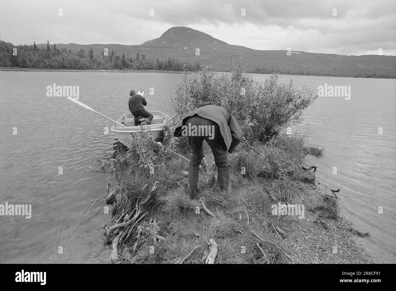 Aktuell 35 2 1974 Örreten Römmer Fra Huddingsvatnetmens Et Av Norges Beste ørretvann Står I 