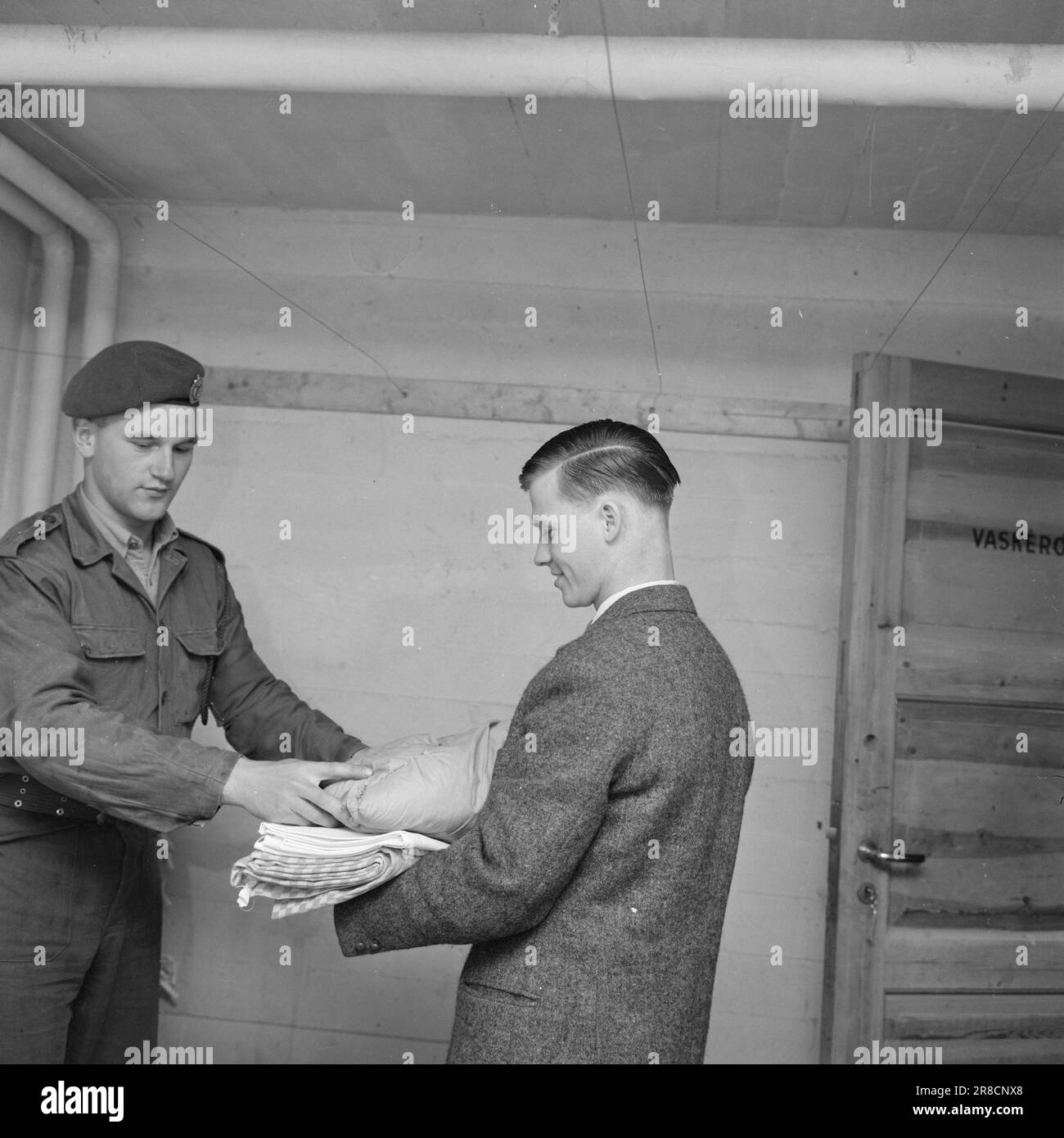 Current 32-1-1960: Thore becomes a recruit Becoming a recruit is ...