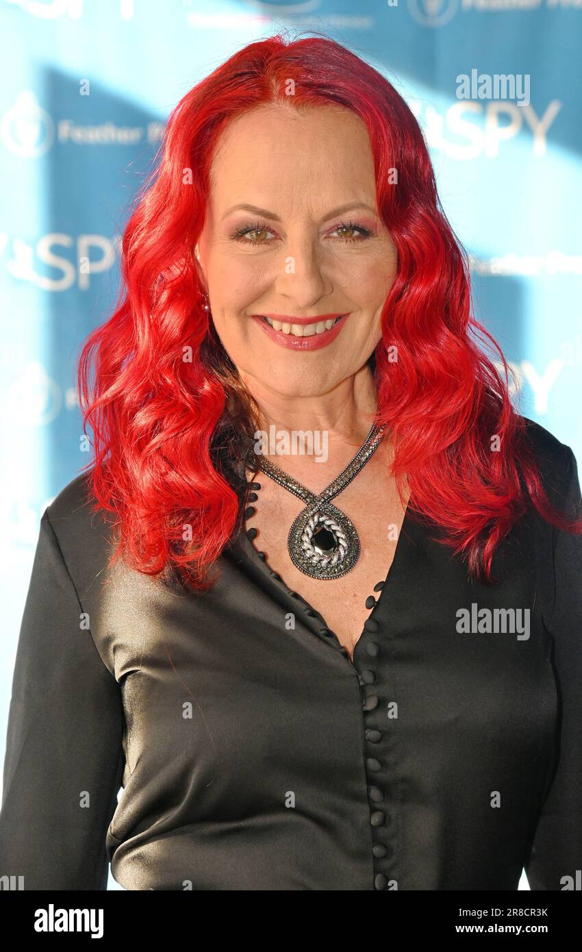 London, UK. 20th June, 2023. Carrie Grant attends the Press night - Spy For Spy at Riverside Studios London, UK. Credit: See Li/Picture Capital/Alamy Live News Stock Photo