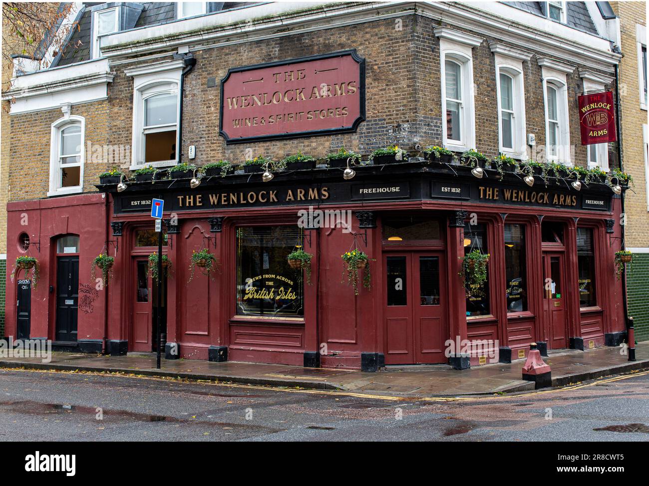 The Wenlock Arms , Wenlock Rd, London , United Kingdom Stock Photo