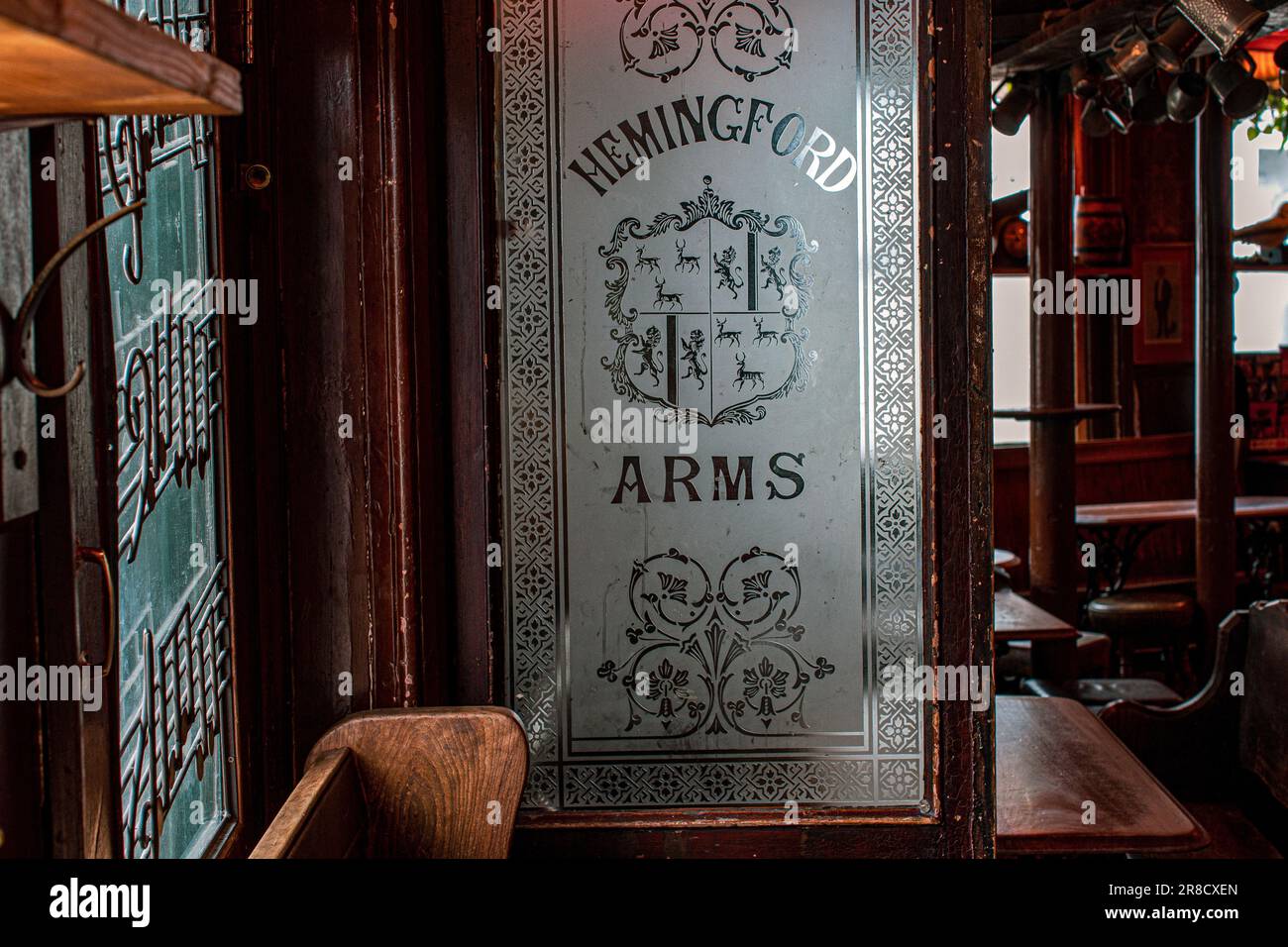 The Hemingford Arms pub, on Hemingford Road in London, UK Stock Photo