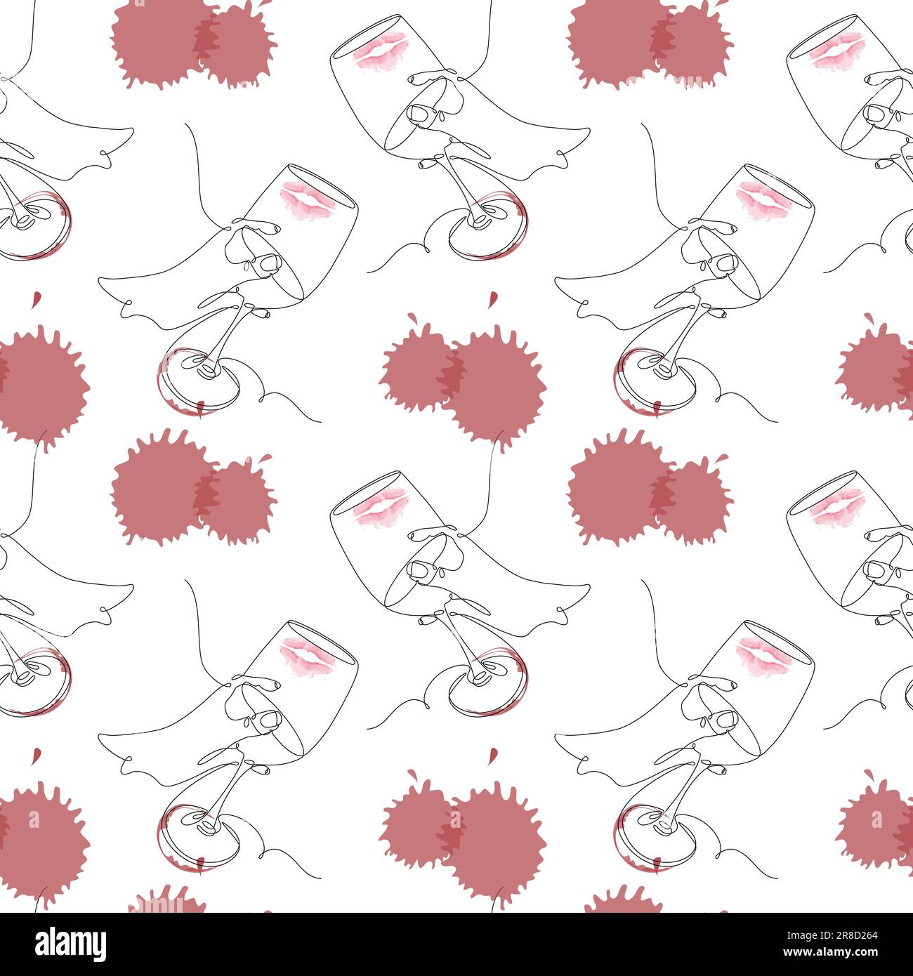 Wedding one line design Cut Out Stock Images & Pictures - Alamy