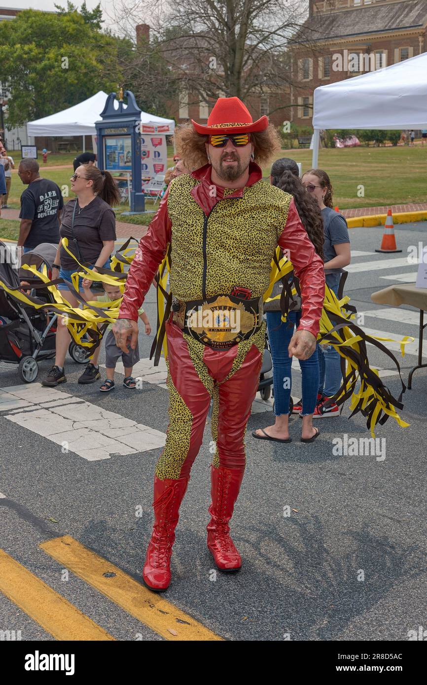 Cosplayers at the Dover Comic Con, Dover, Delaware USA 2023 Stock Photo