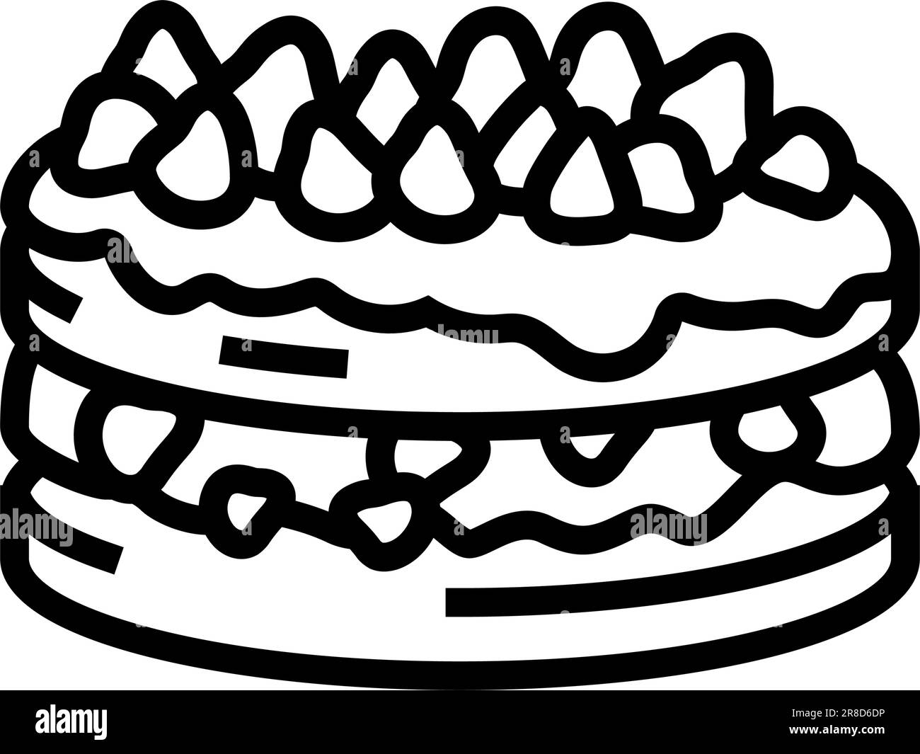 strawberry-shortcake-sweet-food-line-icon-vector-illustration-stock