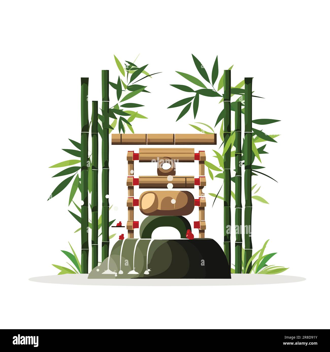 White water accident Stock Vector Images - Alamy