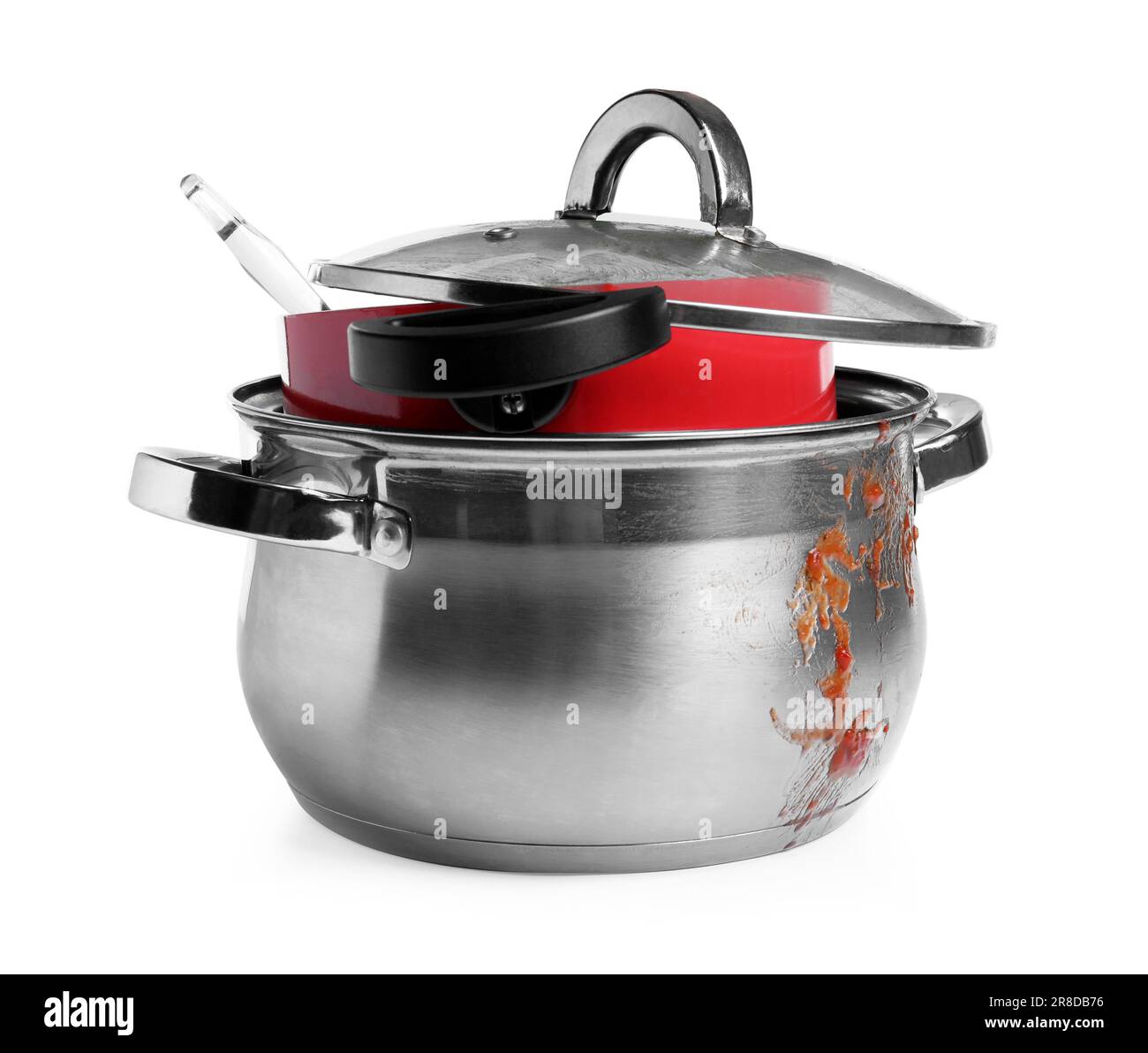 Large metal cooking pot hi-res stock photography and images - Alamy