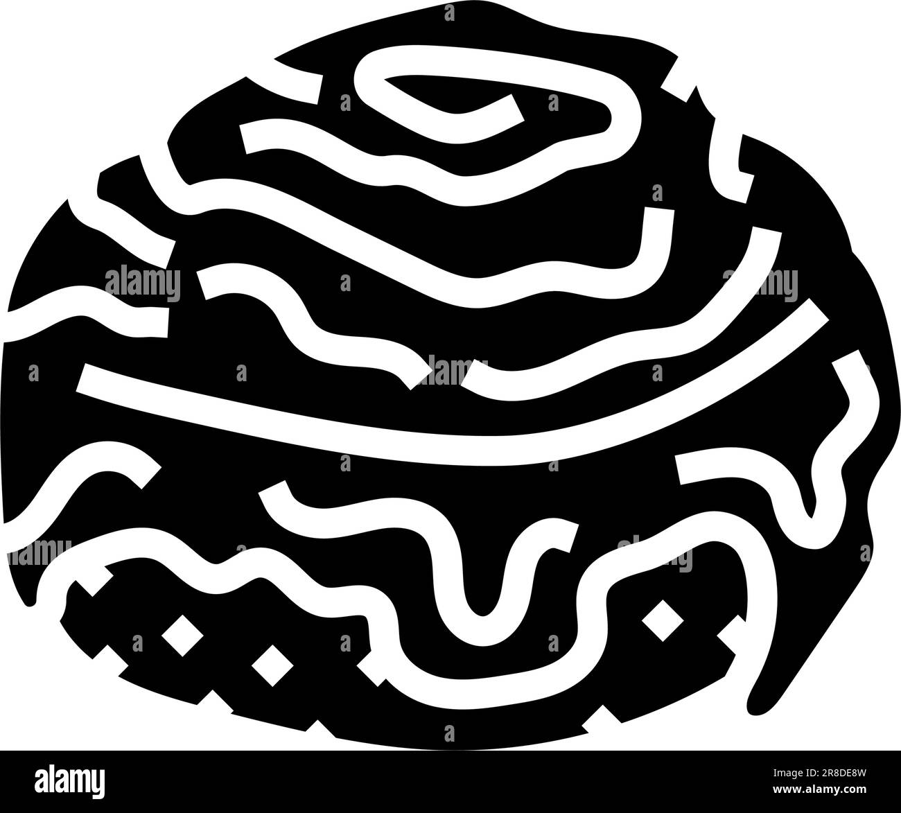 Delicious sweet cinnamon roll Black and White Stock Photos & Images - Alamy