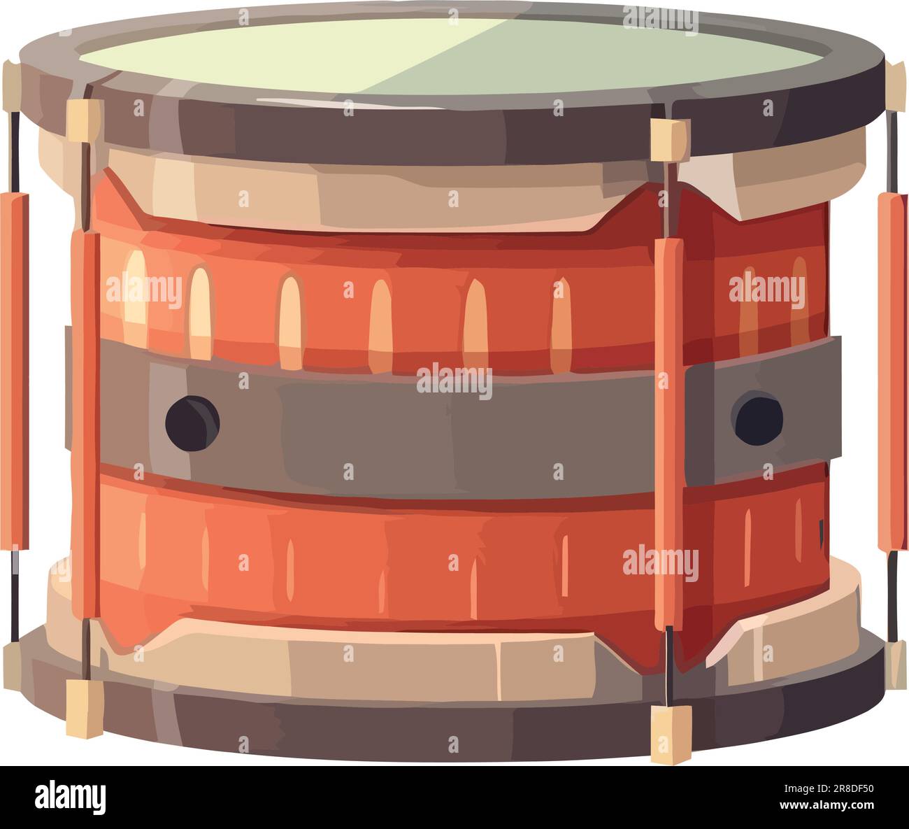 musical instrument drum for celebration Stock Vector Image & Art Alamy