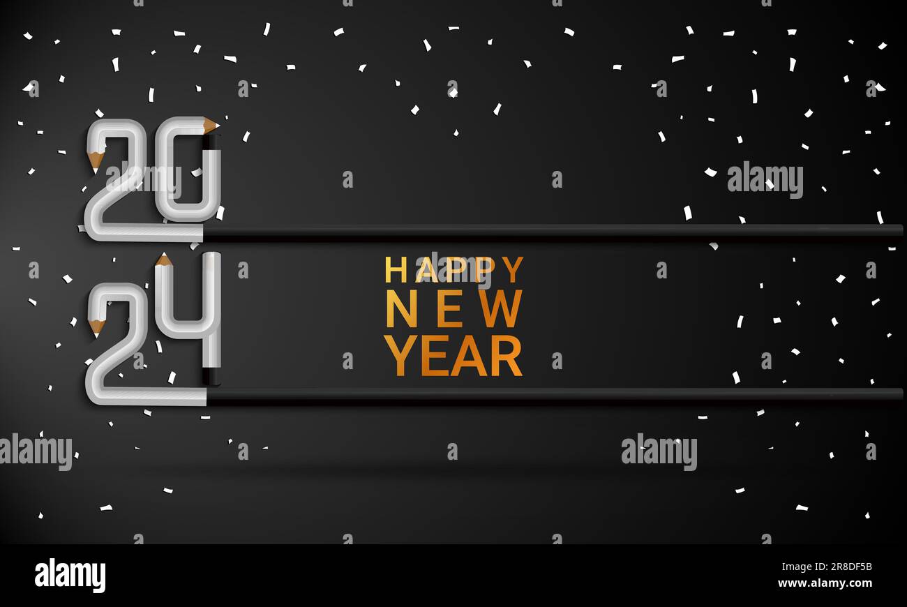 Year 2024 Banque d'images vectorielles - Alamy