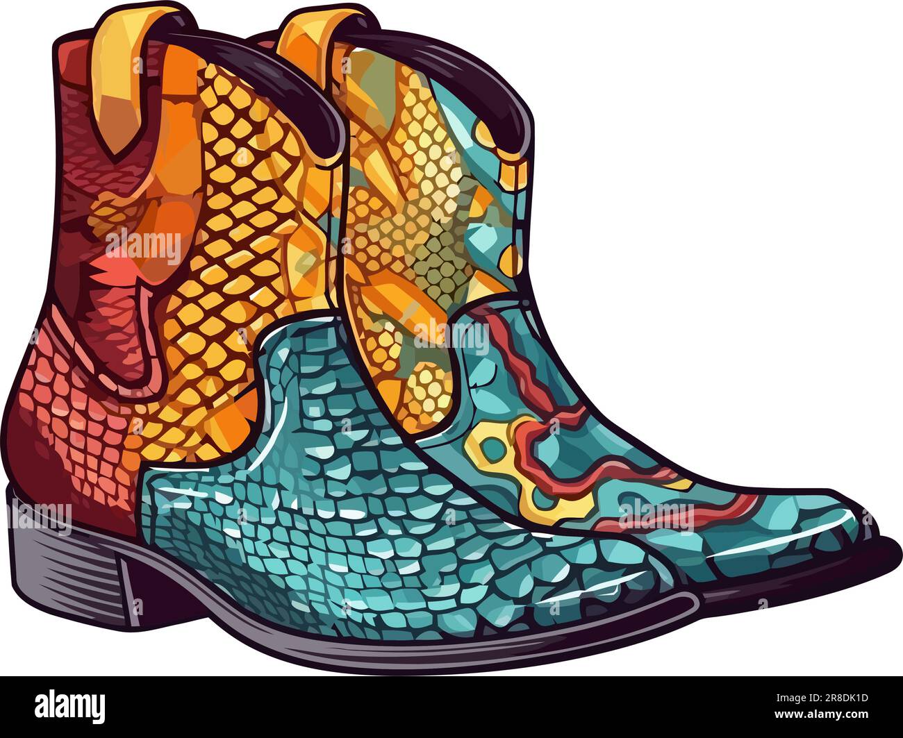Pair of cowboys Stock Vector Images - Alamy