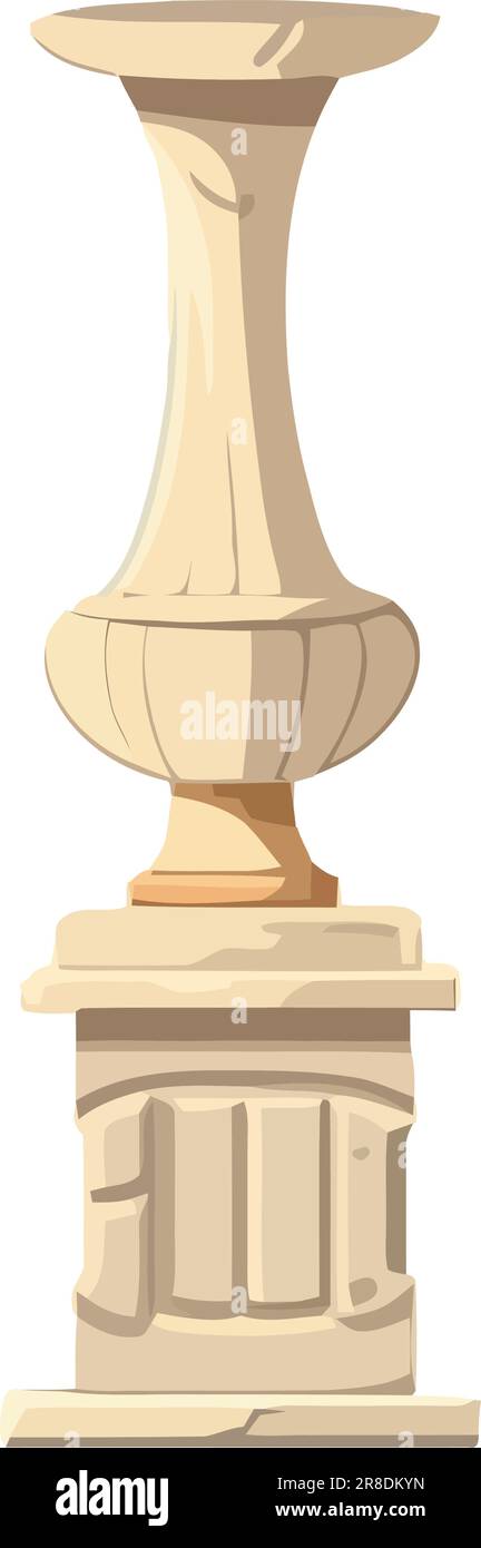 Pot sculpture ancient art Stock Vector Images - Alamy
