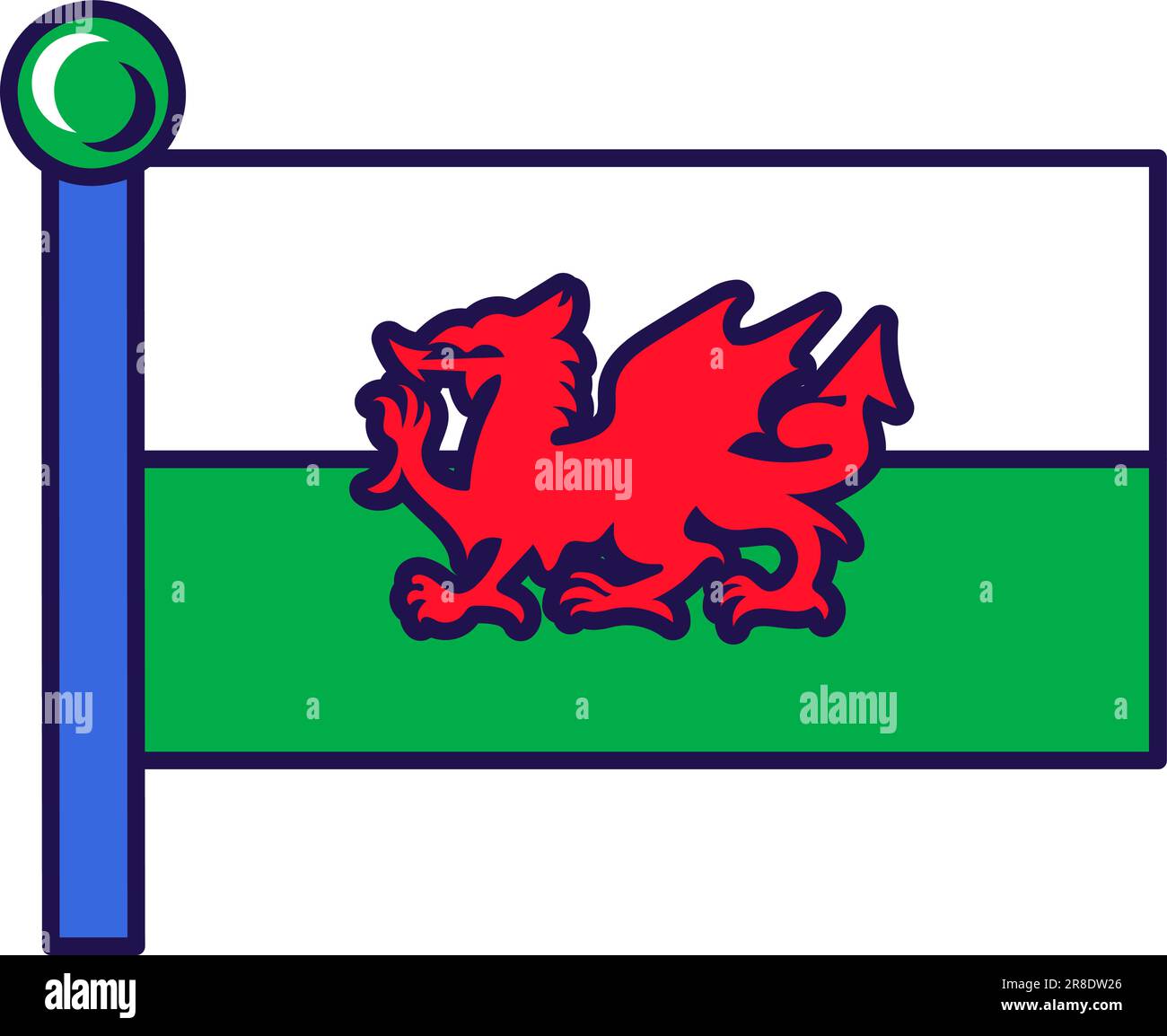 Welsh government land Stock Vector Images - Alamy