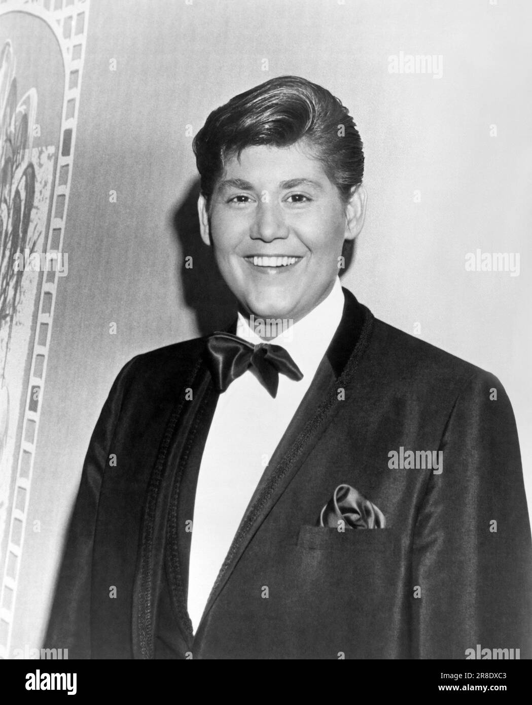 Las Vegas, Nevada:  c. 1968 A portrait of Mr. Las Vegas, singing star Wayne Newton. Stock Photo