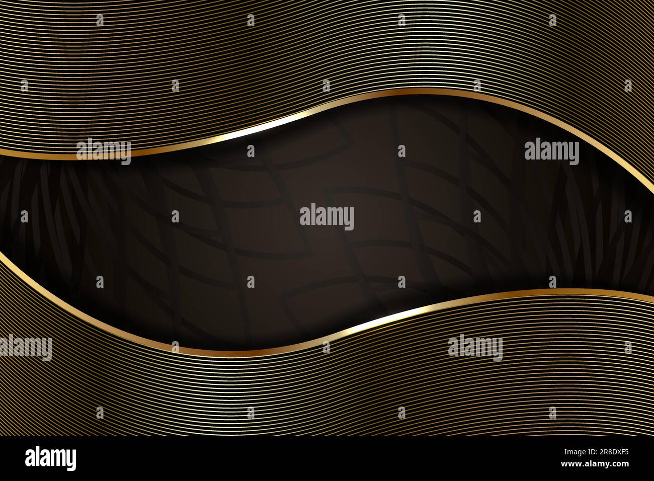Abstract black and gold lines luxury background Stock Vector Image ...