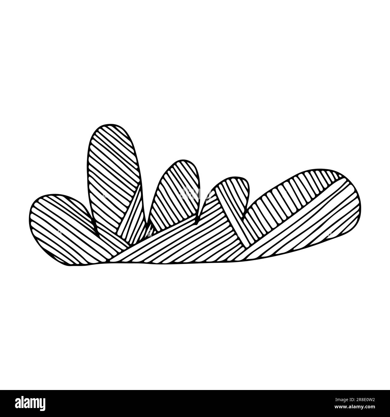 Cute doodle cloud Stock Vector Image & Art - Alamy