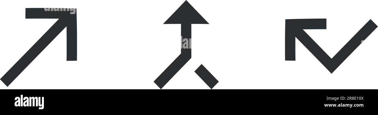 Set of 3 icons Communication. Vector collection thin line Web icon ...