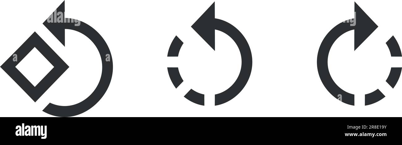 Set of 3 icons Image. Vector collection thin line Web icon. Simple Set ...