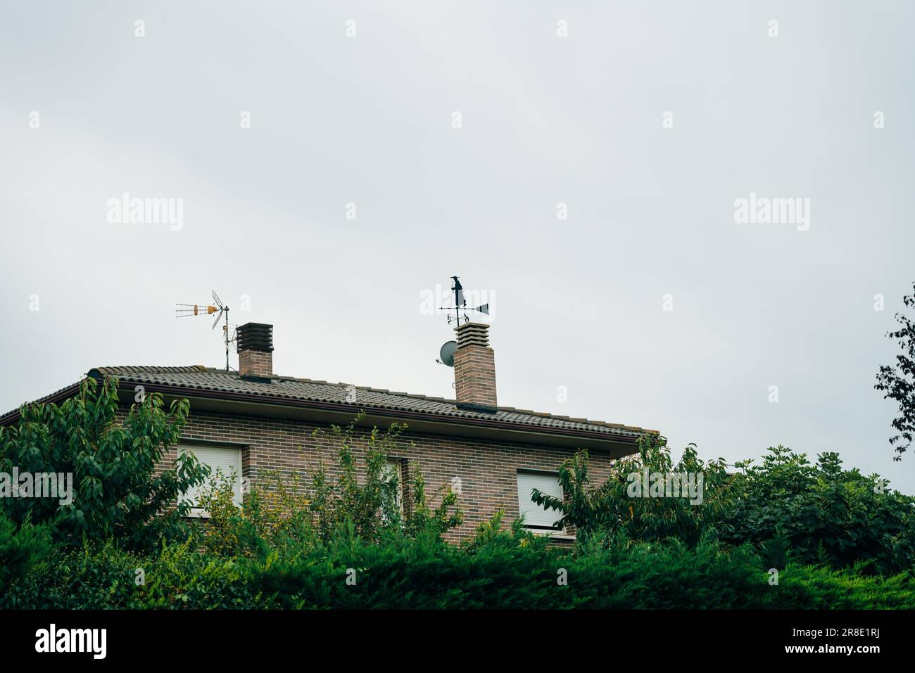 Ayegui, Navarre, Spain - September 2022 Wine fountain on the Way of Saint James at the foot of Mount Montejurra. High quality photo Stock Photo