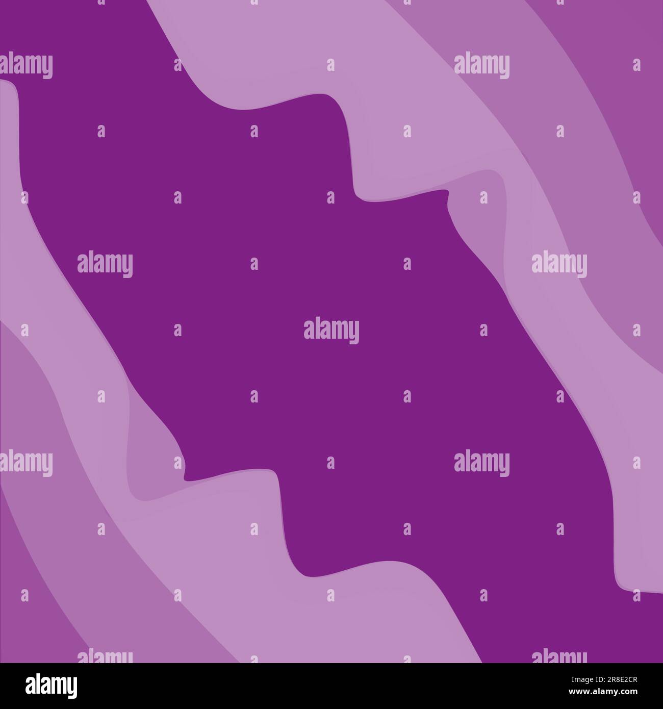 Abstract diagonal frame with wavy patterns in the top and bottom corner ...