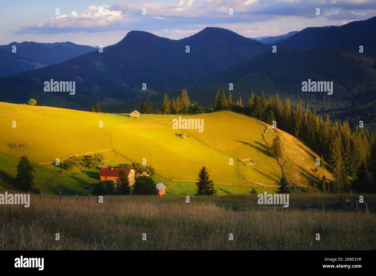 Ukraine, Ivano Frankivsk region, Verkhovyna district, Dzembronya ...