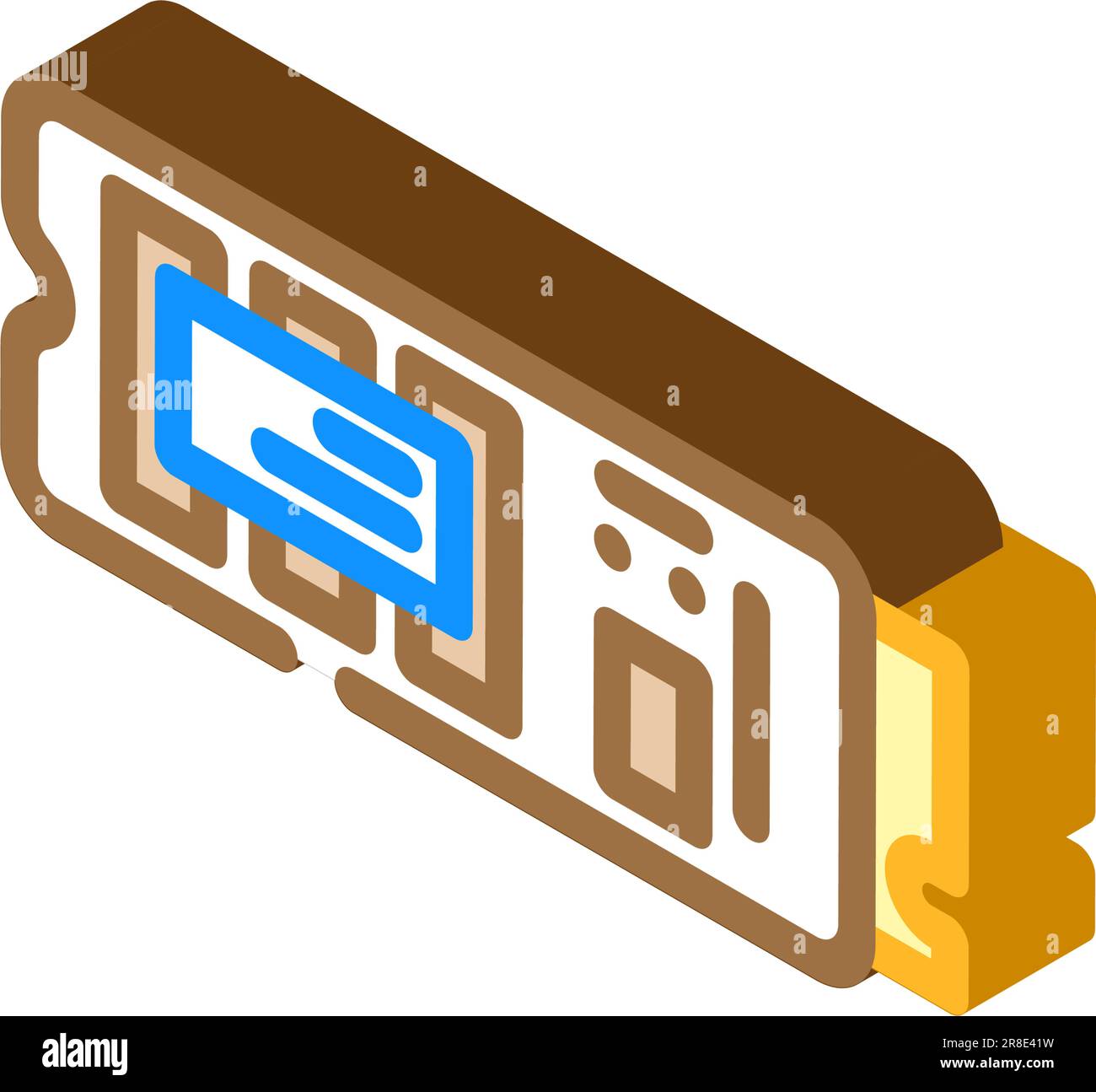 hard drive gaming pc isometric icon vector. hard drive gaming pc sign