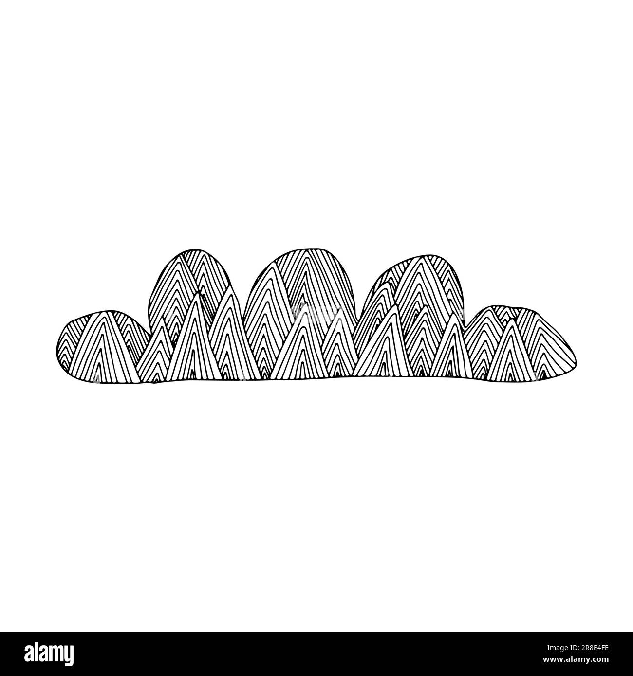 Cute doodle cloud Stock Vector Image & Art - Alamy