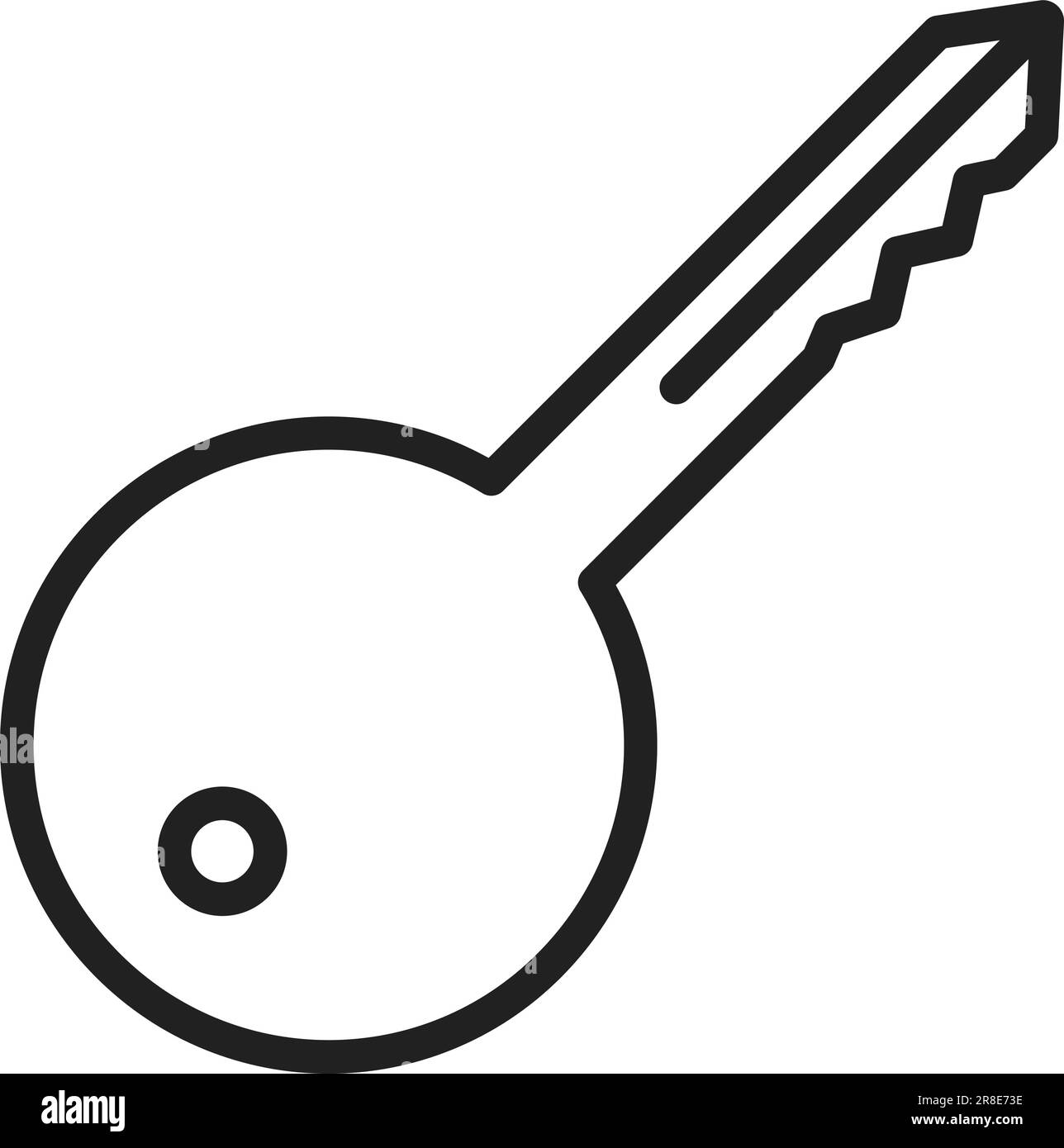 Door Key Icon Image Stock Vector Image & Art - Alamy