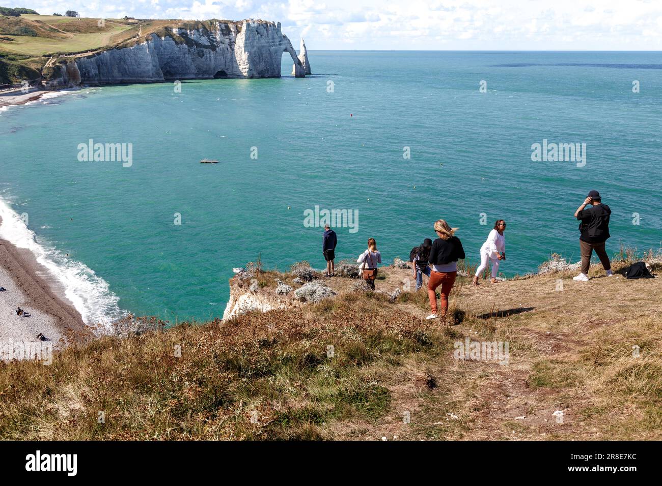 Etretat scenic views hi-res stock photography and images - Alamy
